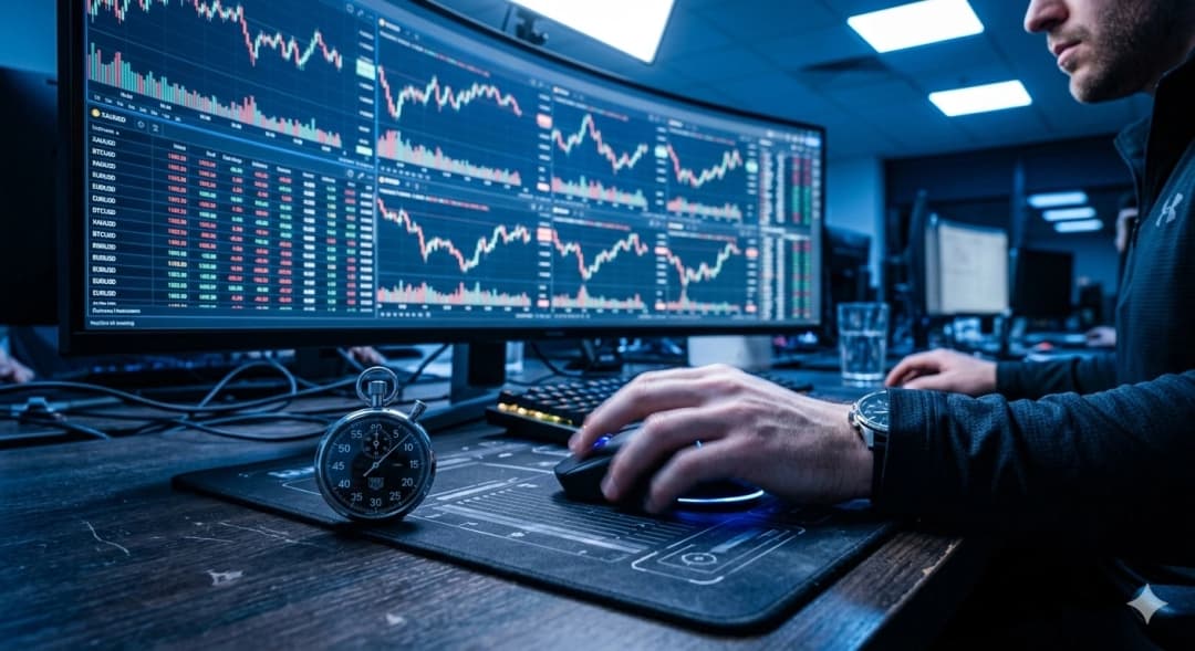 احتراف السكالبينج (Scalping): كيف تقتنص صفقات سريعة بدقة "القناص" على فريم الدقيقة؟