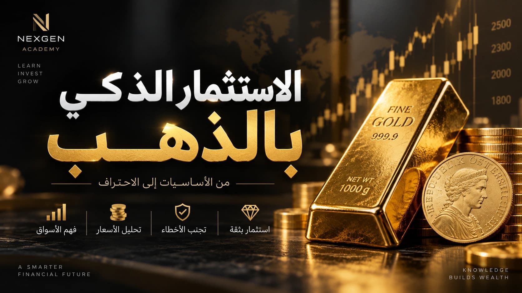الاستثمار الذكي بالذهب